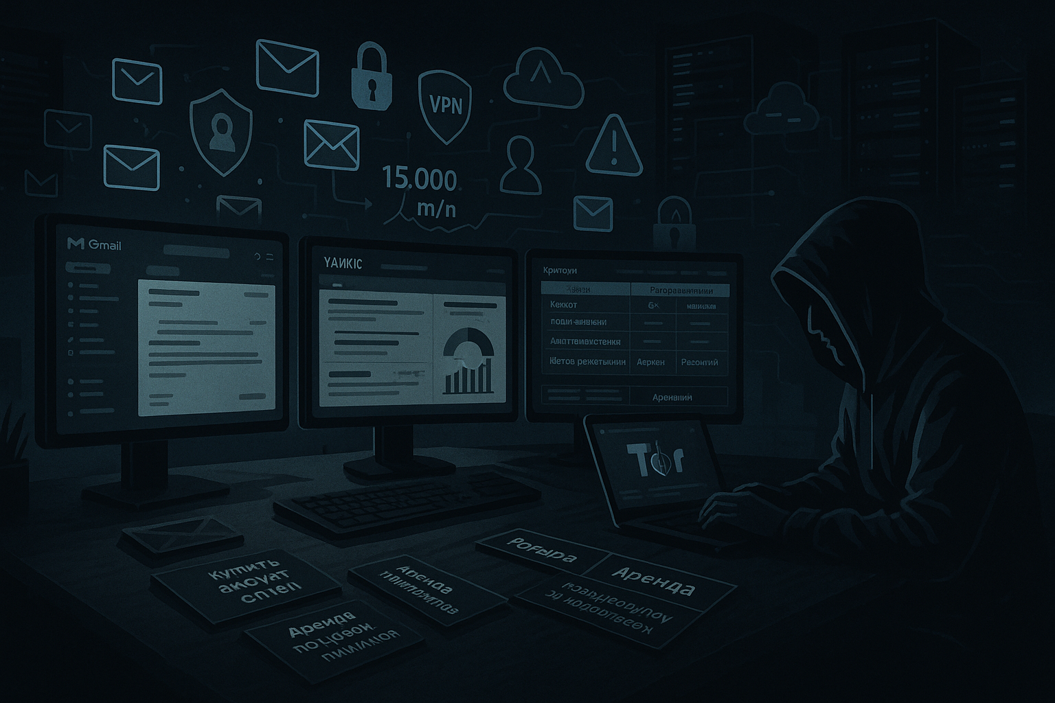 Как выбрать и безопасно купить почтовые аккаунты для массовых email рассылок и анонимной переписки