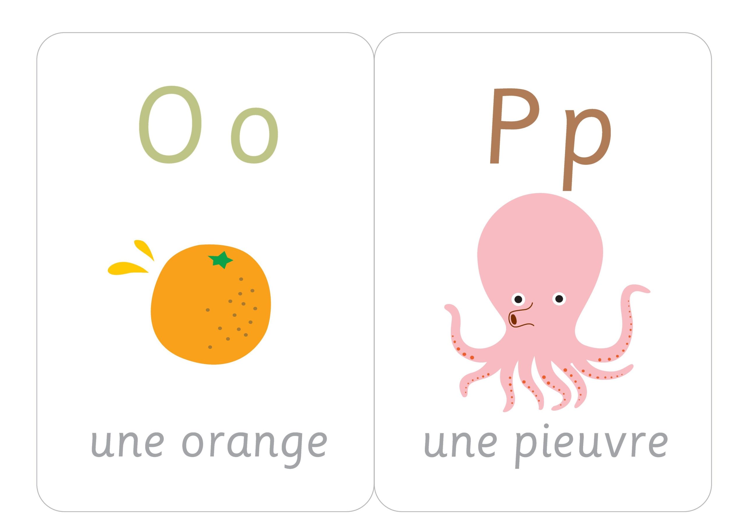 Французский алфавит: скачать качественные изображения