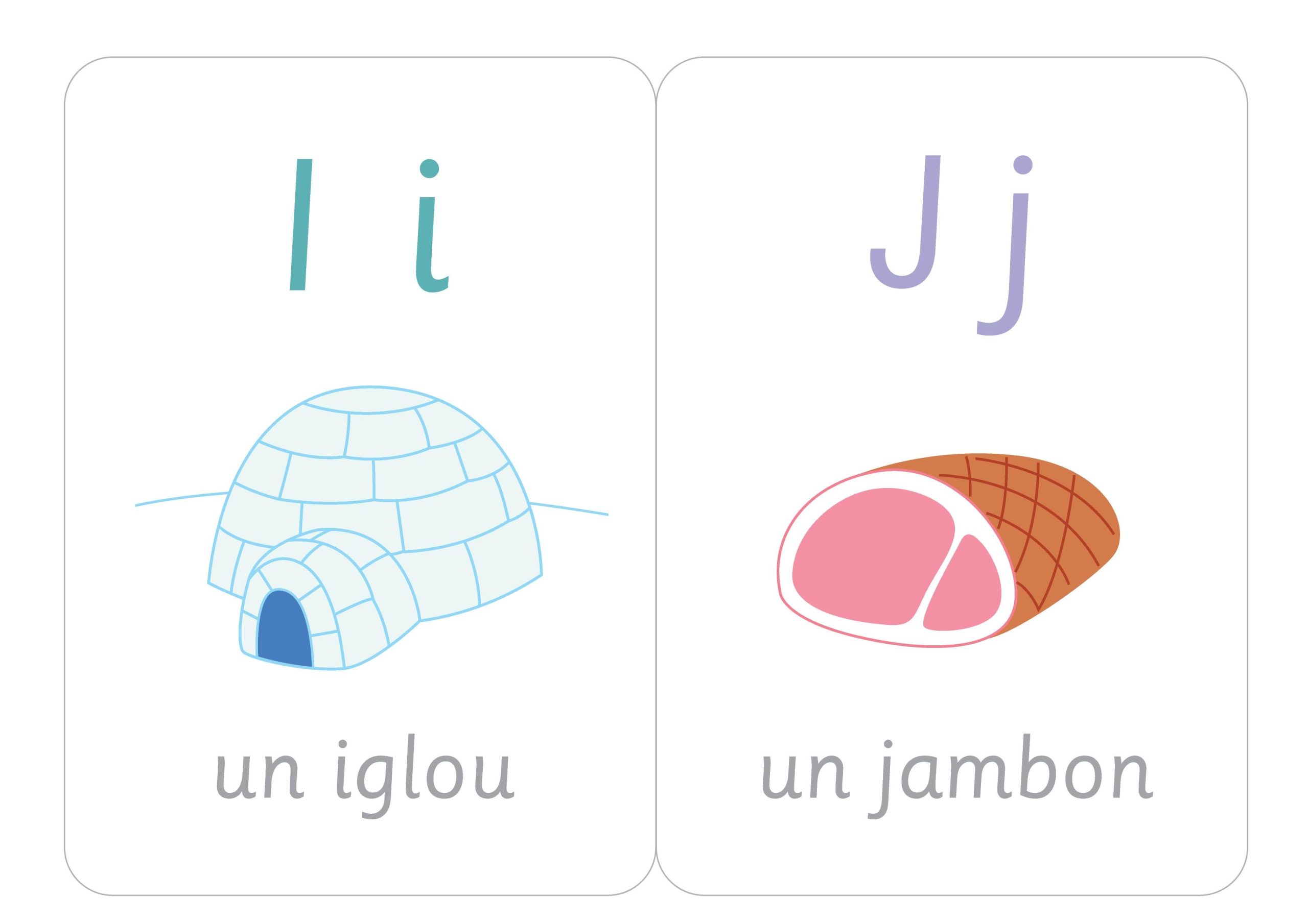 Французский алфавит: картинки на обоях