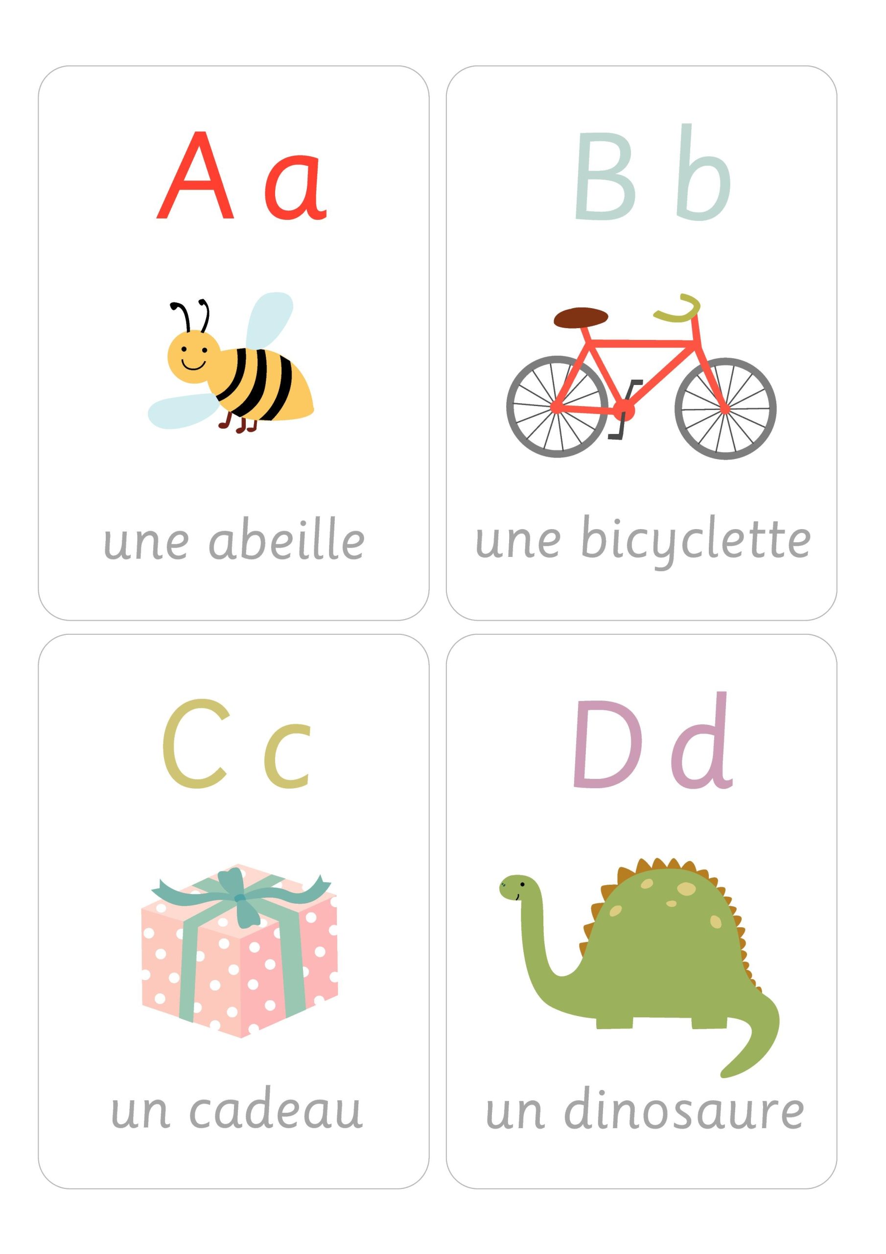 Французский алфавит: изображения в хорошем качестве
