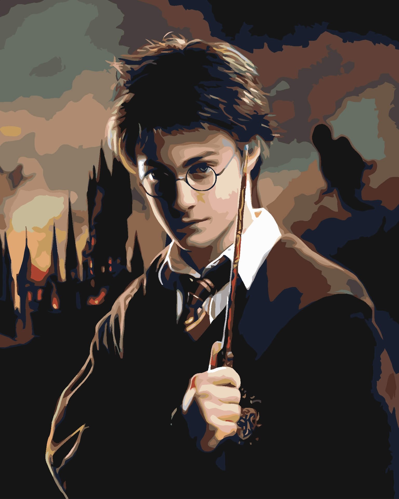 Фотографии Гарри Поттер с магической атмосферой