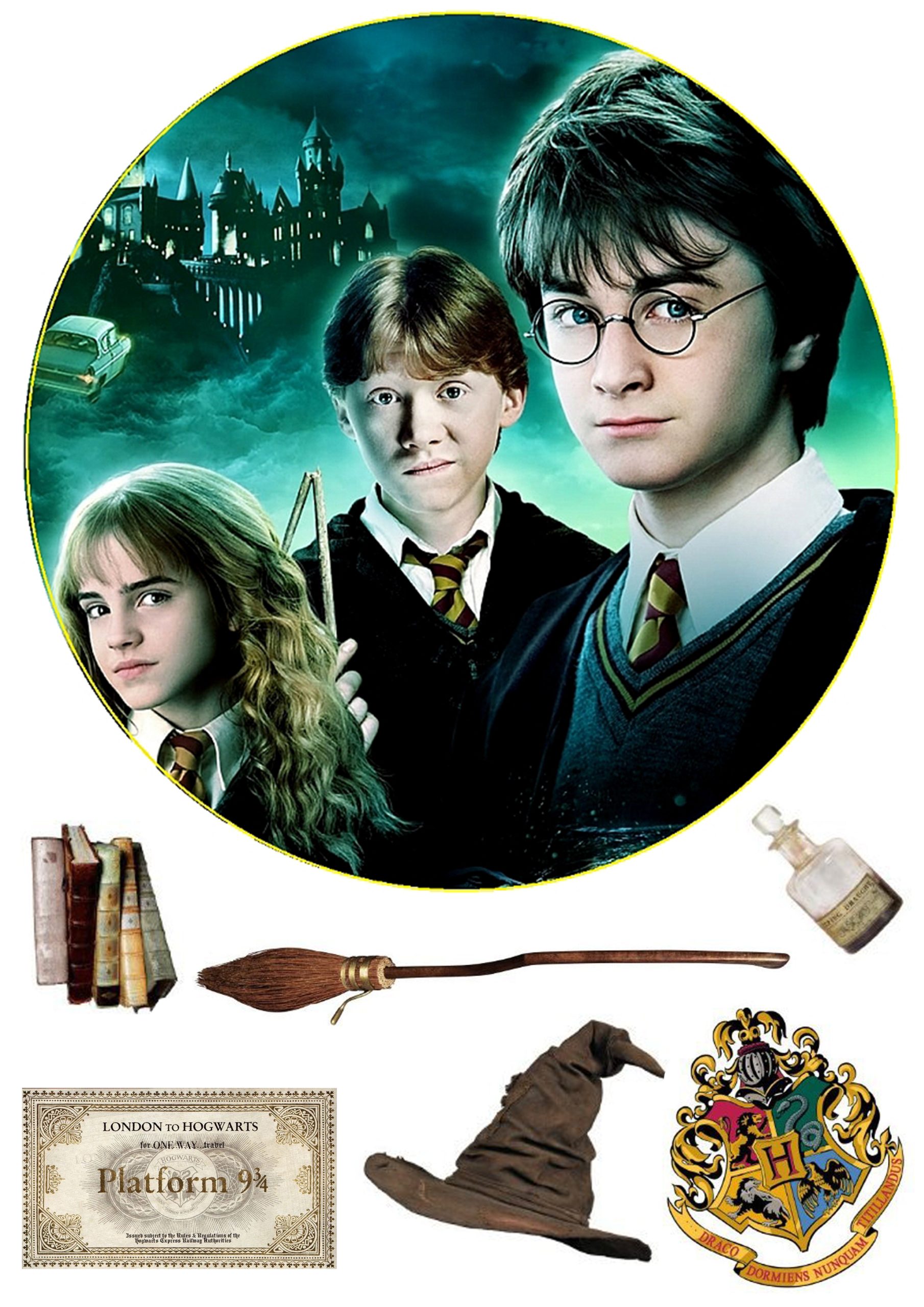 Картинка Гарри Поттер в фоновом режиме