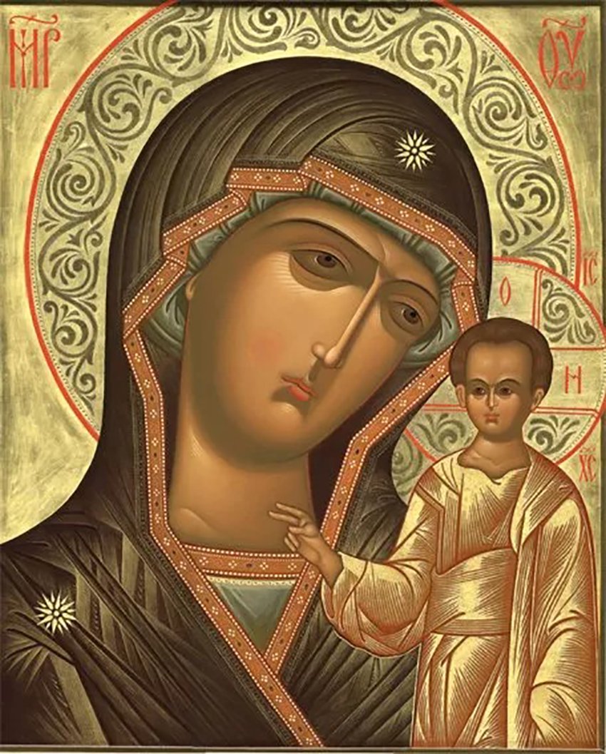 Богородица Казанская: коллекция прекрасных фото
