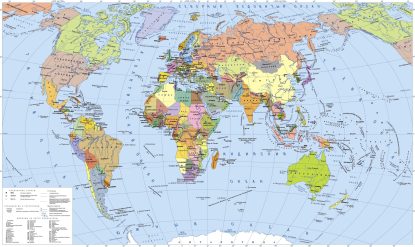 Фото карты мира: обзор планеты в одном изображении