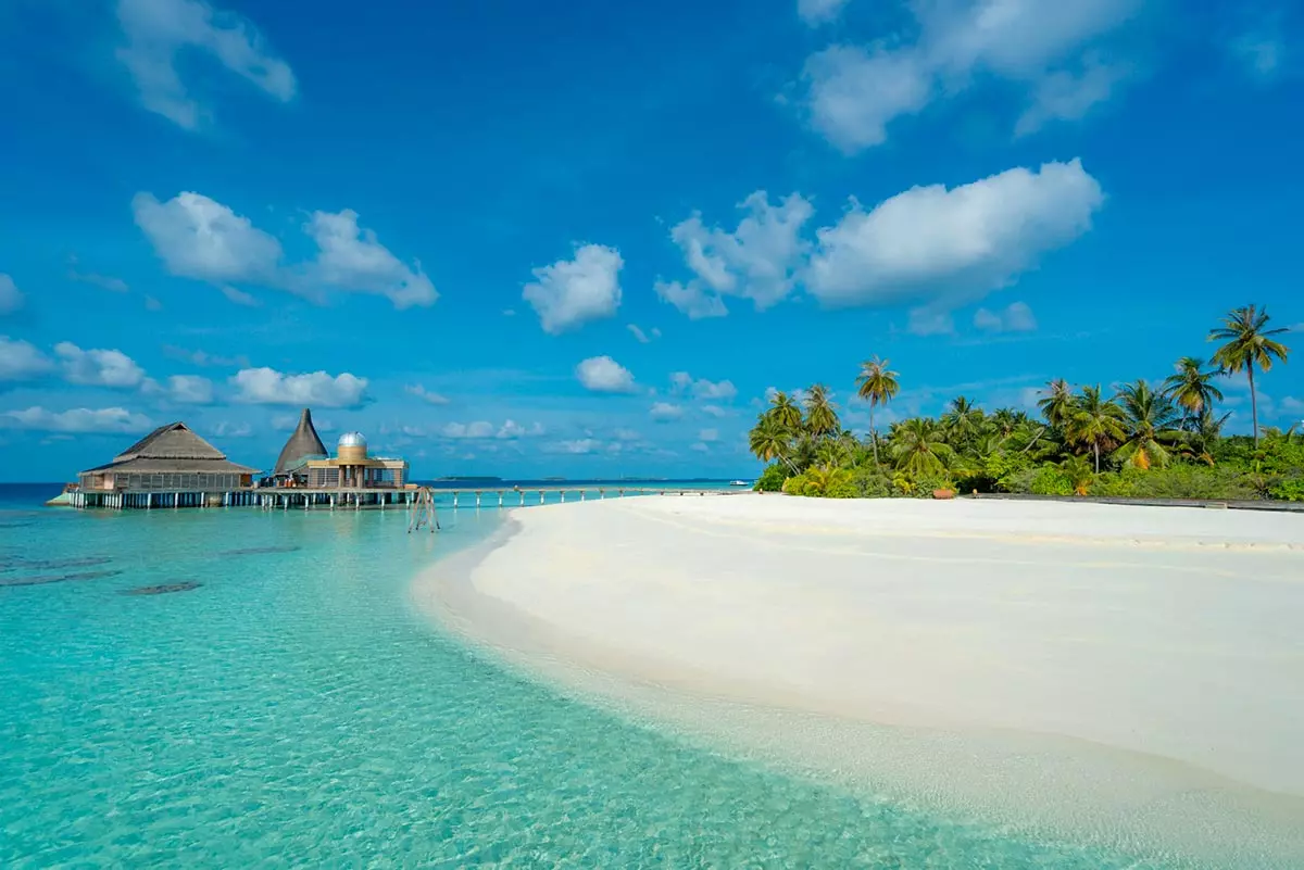 Картина счастья: фото с мальдивского острова