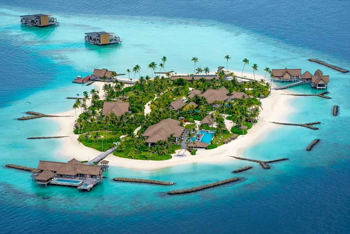 Уединение в раю: фото с Мальдив