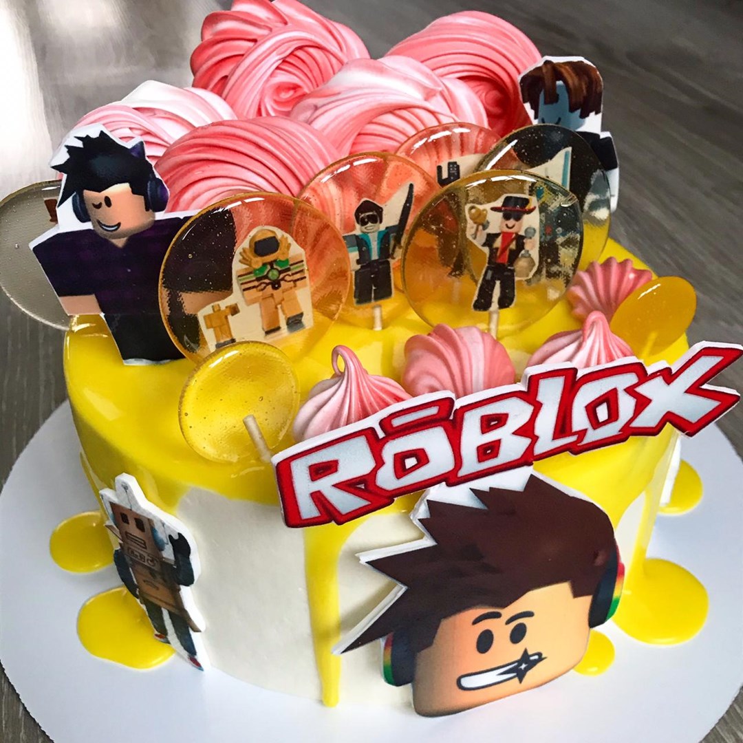 Скачать бесплатно фото Роблокс тортов для дня рождения: сделайте его запоминающимся