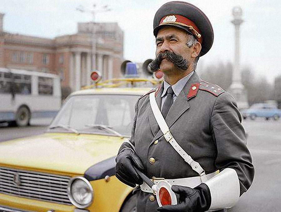 Эксклюзивные снимки советской милиции